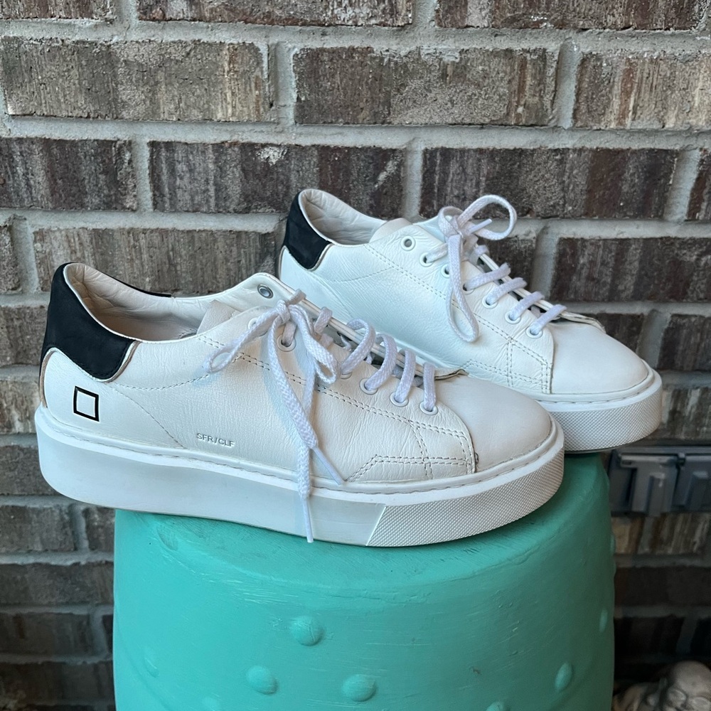 D.A.T.E. Low top white sneaker 38/ 7